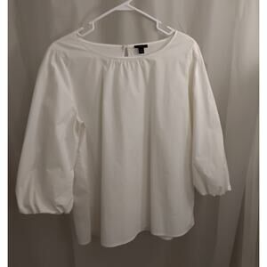 Ann Taylor Balloon Sleeve Blouse, size XL